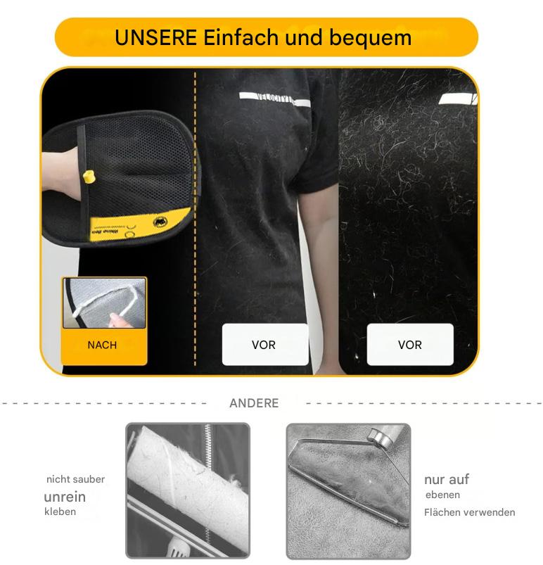 🔥Letzter Tag🐶🐱Tierhaarentferner-Elektrostatikhandschuhe