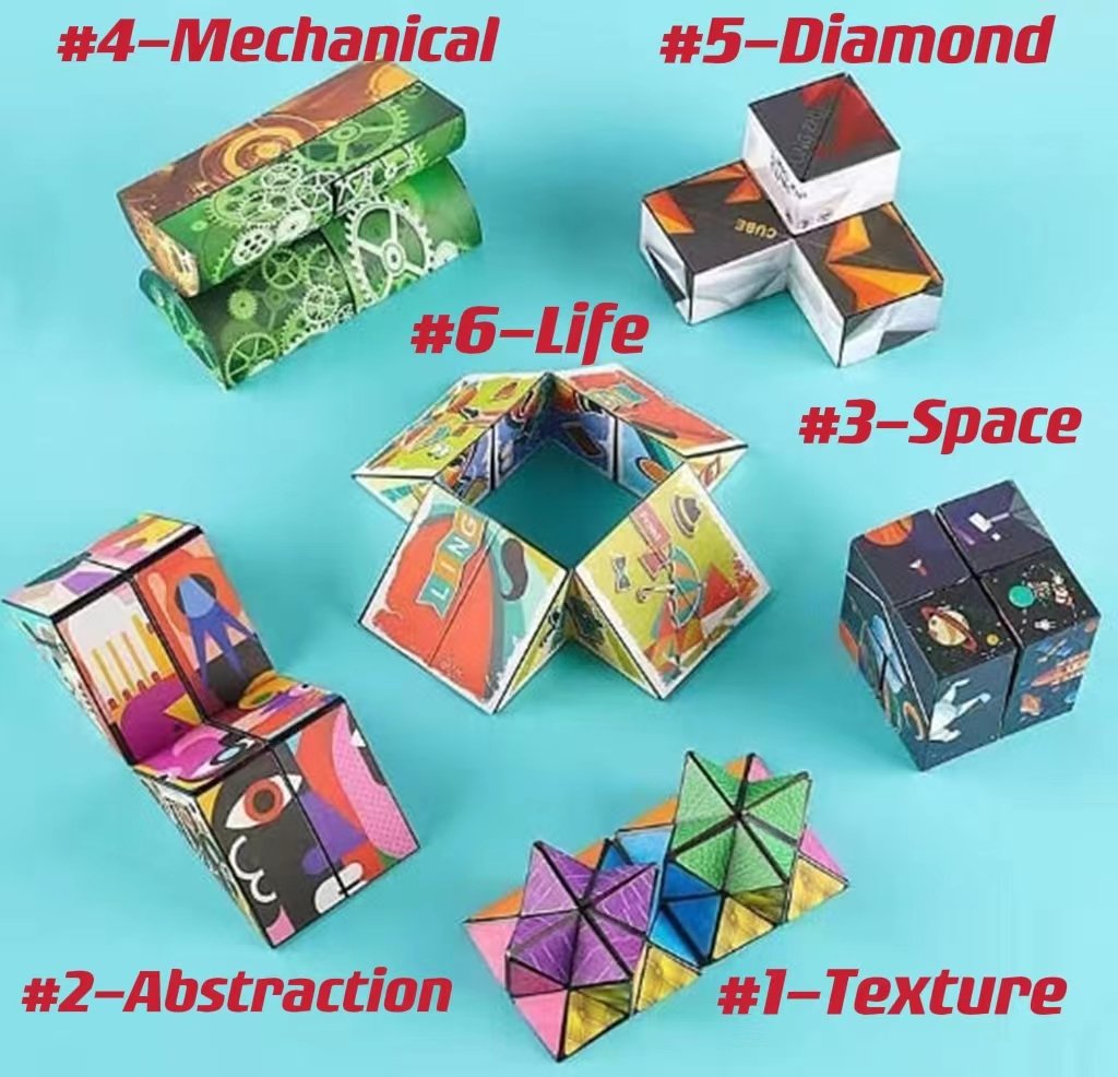 🎅Weihnachtsaktion🎁Außergewöhnlicher 3D -Magiewürfel