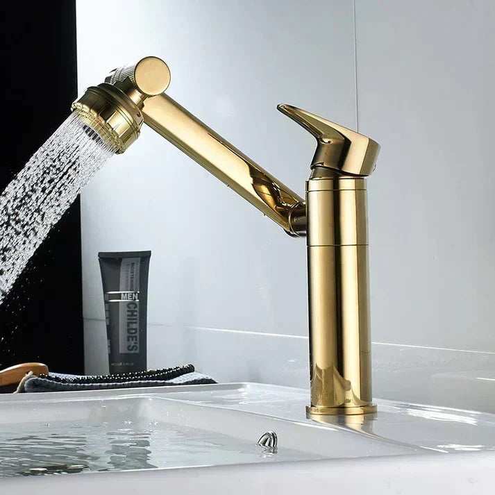 🔥HEISSER ANGEBOT🔥Einloch-Warm- und Kaltwasserarmatur – universelle schwenkbare Waschtischarmatur