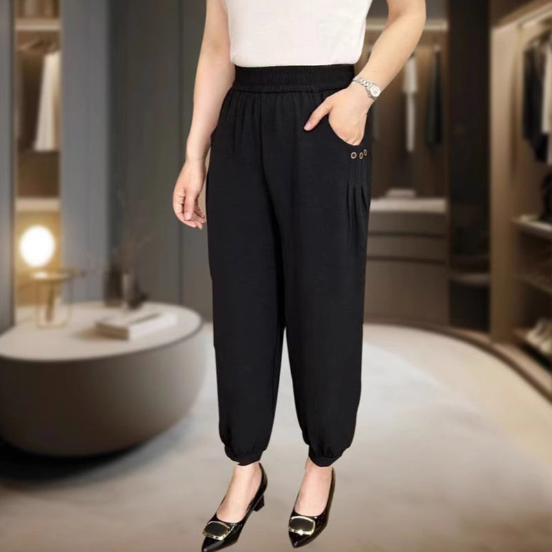 🌸Begrenzte Zeit 50% Rabatt! ⏳Kühle, atmungsaktive, lockere Freizeithose für Damen