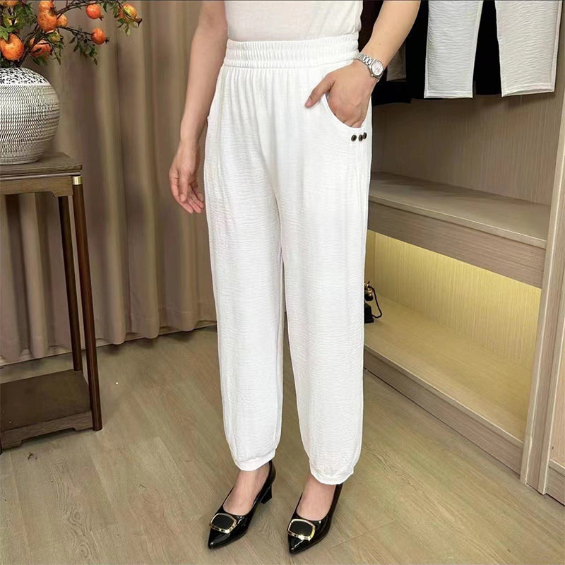 🌸Begrenzte Zeit 50% Rabatt! ⏳Kühle, atmungsaktive, lockere Freizeithose für Damen