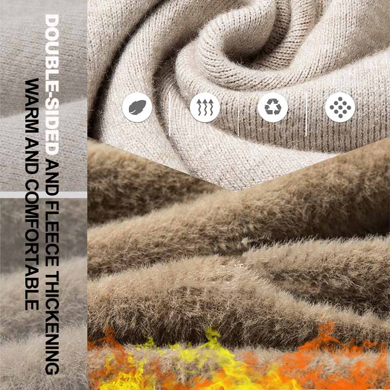 Herren-Rollkragenpullover in schmaler Passform