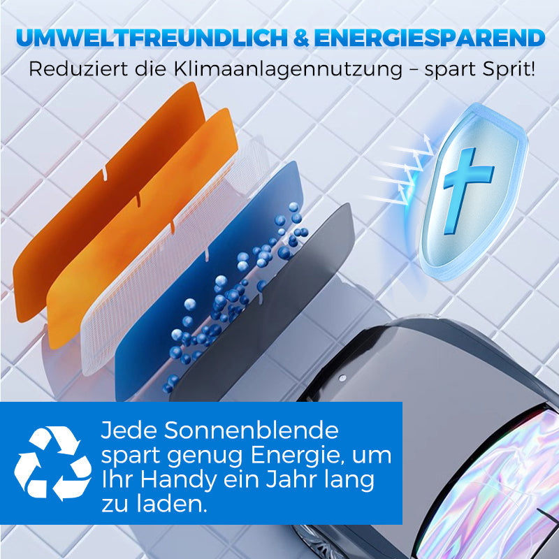 🌞 Laser-Sonnenschutz für die Auto-Frontscheibe🌈