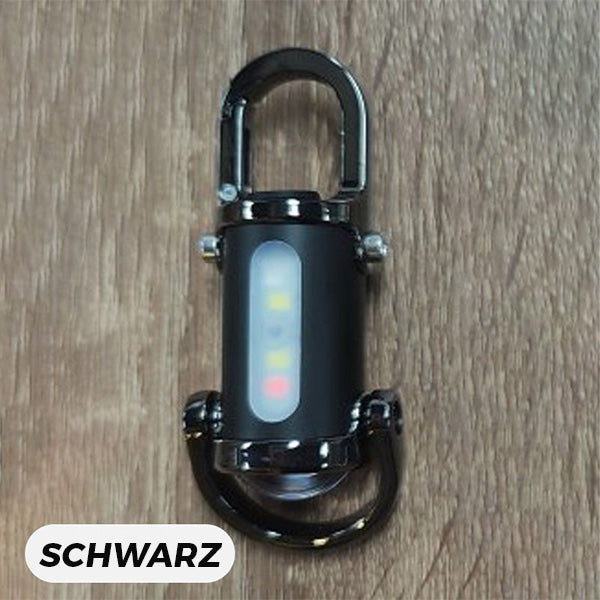 🔥Heißer Verkauf🔥1200LM Superhelle Mini-Schlüsselanhänger-Taschenlampe Wasserdicht
