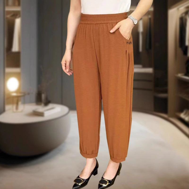 🌸Begrenzte Zeit 50% Rabatt! ⏳Kühle, atmungsaktive, lockere Freizeithose für Damen