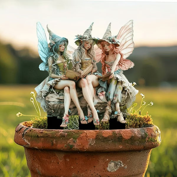 Bohemian Fairy Blumentopf-Dekoration