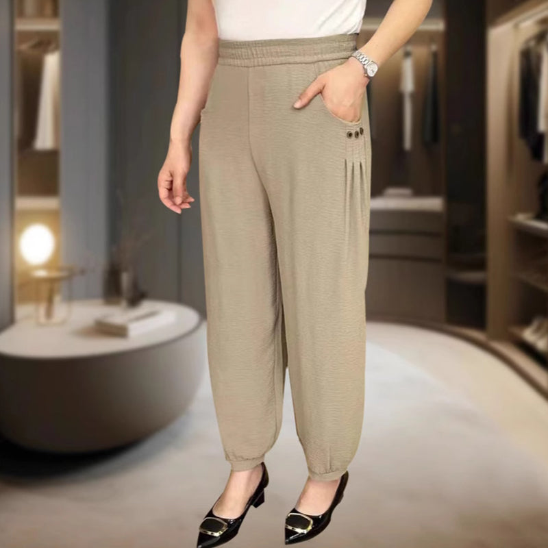 🌸Begrenzte Zeit 50% Rabatt! ⏳Kühle, atmungsaktive, lockere Freizeithose für Damen