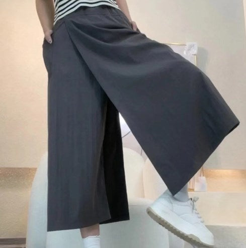 💕Großer Verkauf💕Sommer Gerade Lässig Acht Rock Hosen
