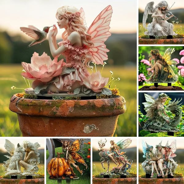 Bohemian Fairy Blumentopf-Dekoration