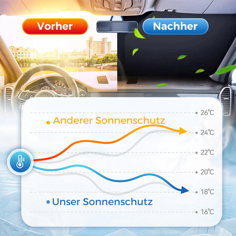 🌞 Laser-Sonnenschutz für die Auto-Frontscheibe🌈