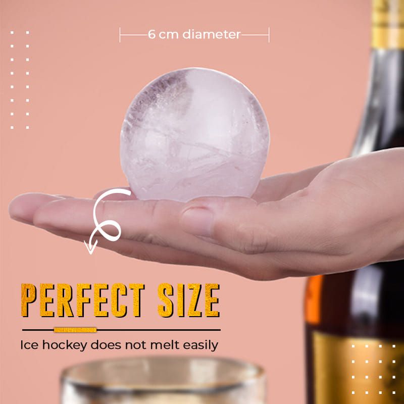 🎁Kaufen Sie 1 und erhalten Sie 9 gratis🎁Lebensmittelqualität stapelbar langsam schmelzende DIY-Eiskugel für Cocktail Whiskey