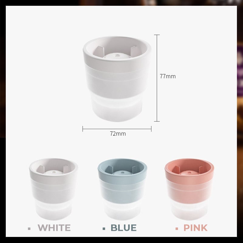 🎁Kaufen Sie 1 und erhalten Sie 9 gratis🎁Lebensmittelqualität stapelbar langsam schmelzende DIY-Eiskugel für Cocktail Whiskey