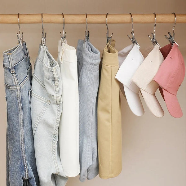 🔥🔥HEIßER SALE 50% RABATT🔥🔥Platzsparender Kleider- und Huthaken🪮👖