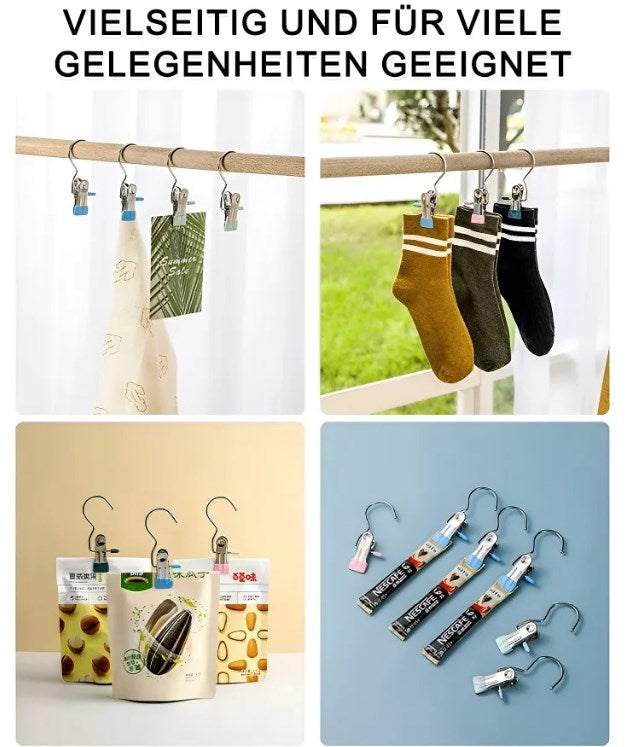 🔥🔥HEIßER SALE 50% RABATT🔥🔥Platzsparender Kleider- und Huthaken🪮👖