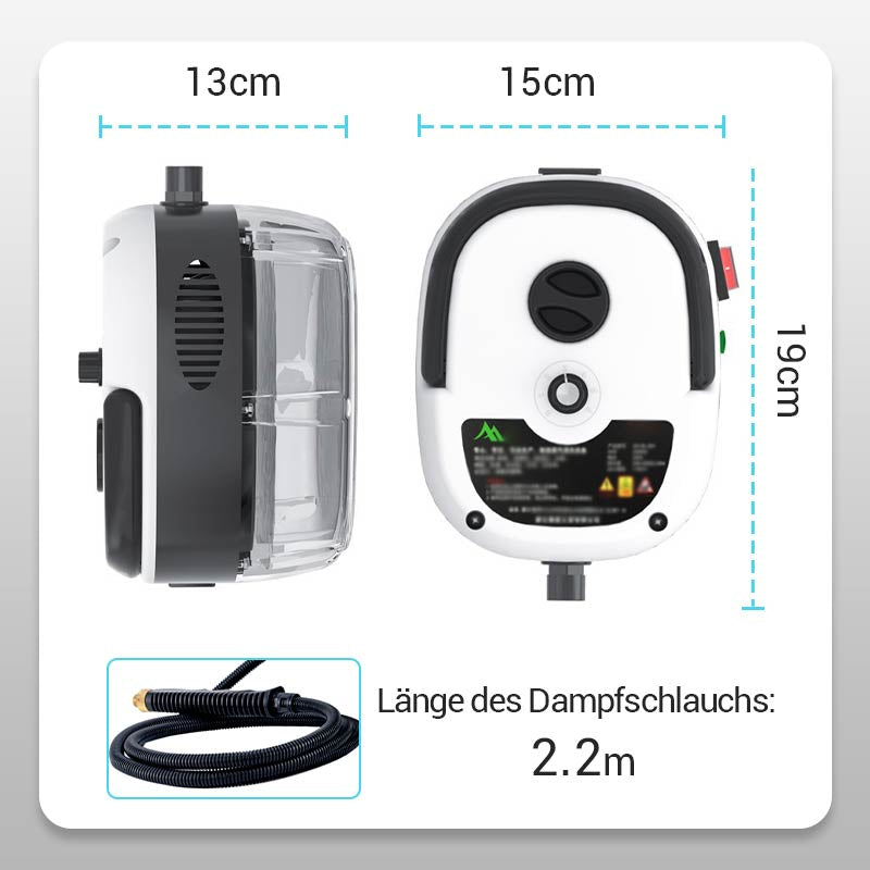 🏆📢2025 neuer, verbesserter heißer Verkauf✨2500W-Handdruck-Hochtemperatur-Dampfreinigungsmaschine