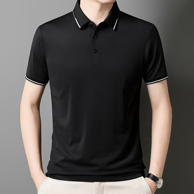 ✈️Free Versand beim Kauf von 2✈️Business Casual Lapel Short Sleeve T-Shirt