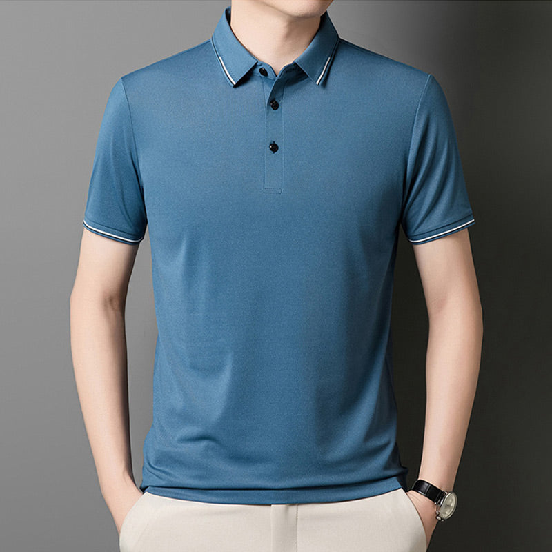 ✈️Free Versand beim Kauf von 2✈️Business Casual Lapel Short Sleeve T-Shirt