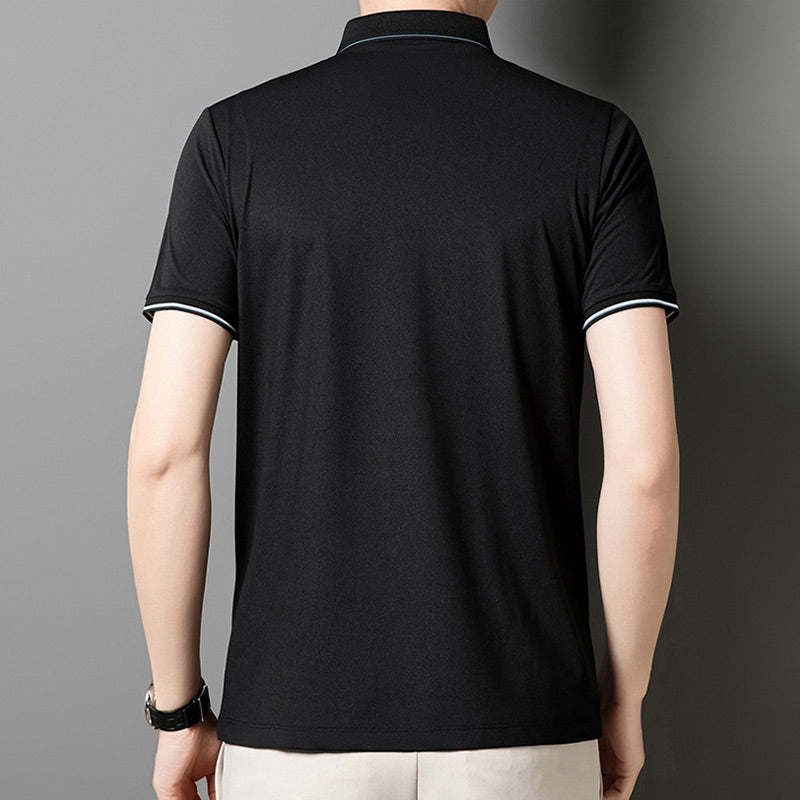 ✈️Free Versand beim Kauf von 2✈️Business Casual Lapel Short Sleeve T-Shirt