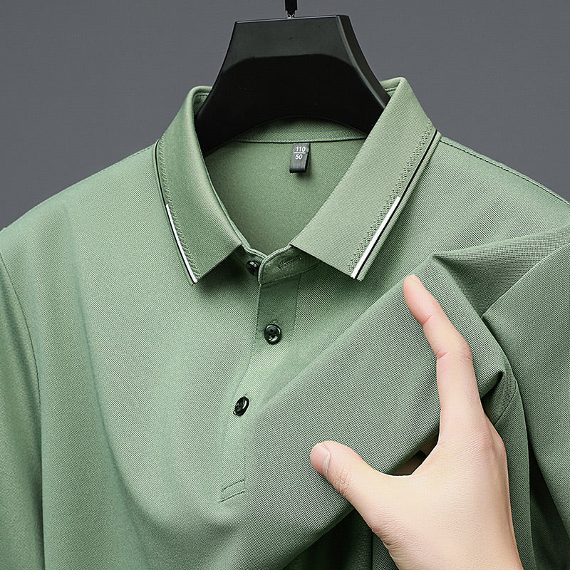 ✈️Free Versand beim Kauf von 2✈️Business Casual Lapel Short Sleeve T-Shirt