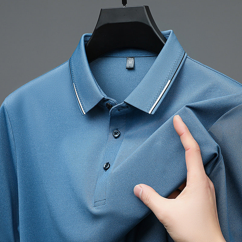 ✈️Free Versand beim Kauf von 2✈️Business Casual Lapel Short Sleeve T-Shirt