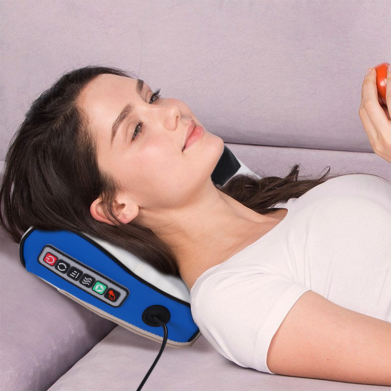 ✨✨✨🎊Beseitigt alle Müdigkeit im Handumdrehen🎊Multifunktionales Knetmassage-Kissen mit Wärme