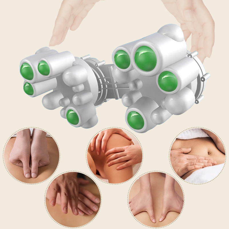 ✨✨✨🎊Beseitigt alle Müdigkeit im Handumdrehen🎊Multifunktionales Knetmassage-Kissen mit Wärme