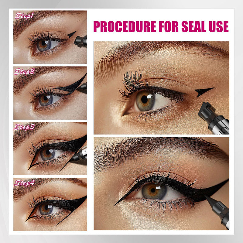 Eyeliner mit Flügelstempel