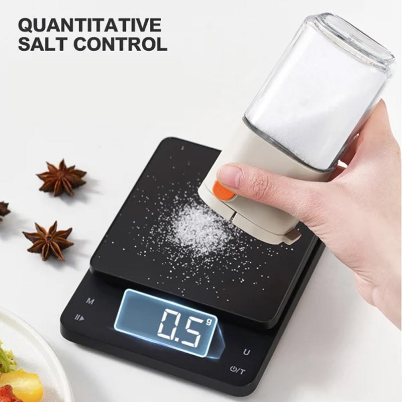 Kaufen Sie 2 und erhalten Sie 1 gratis 🔥 Multifunktionaler, präziser und quantitativer Salz- und Gewürzspender