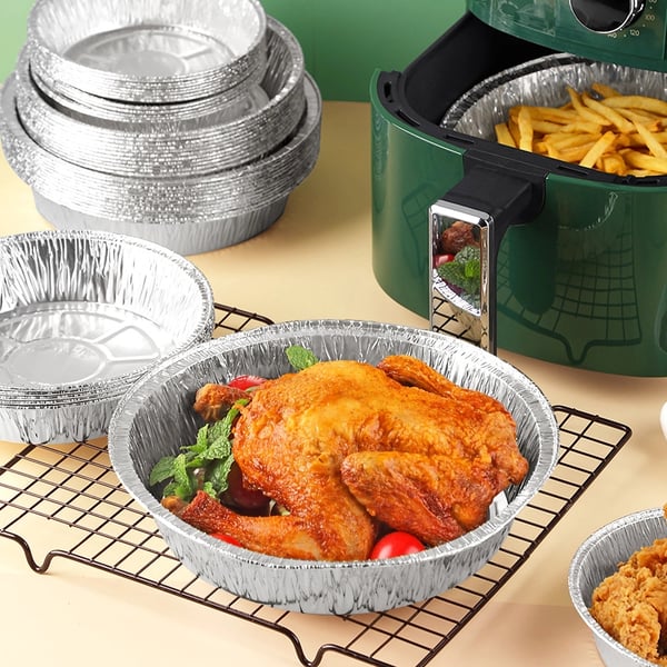 (đNeujahrs-Schönheitsverkauf 2025đSPAREN SIE 48 %)50-teiliges Set wiederverwendbarer Airfryer-Einlagen aus Aluminiumfolie â KAUFEN SIE 2 UND ERHALTEN SIE ZUSĂTZLICH 10 % RABATT