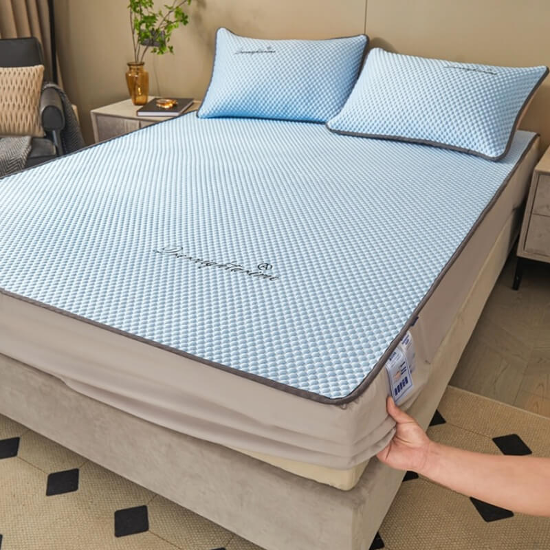 Ice Silk Cool Matratzen-Spannbetttuch 2er-Sets