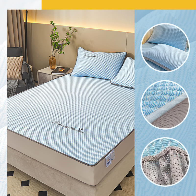 Ice Silk Cool Matratzen-Spannbetttuch 2er-Sets