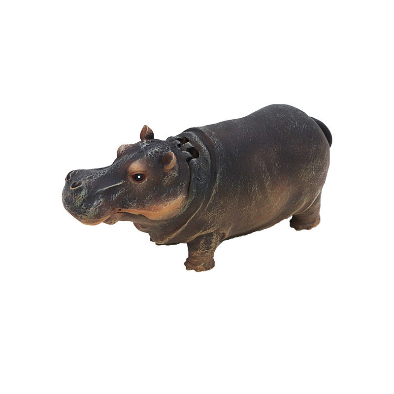 🌿Aquarium-Nilpferd-Blasendekoration💦 Letzter Tag: -50 % Rabatt! 🦛🎉