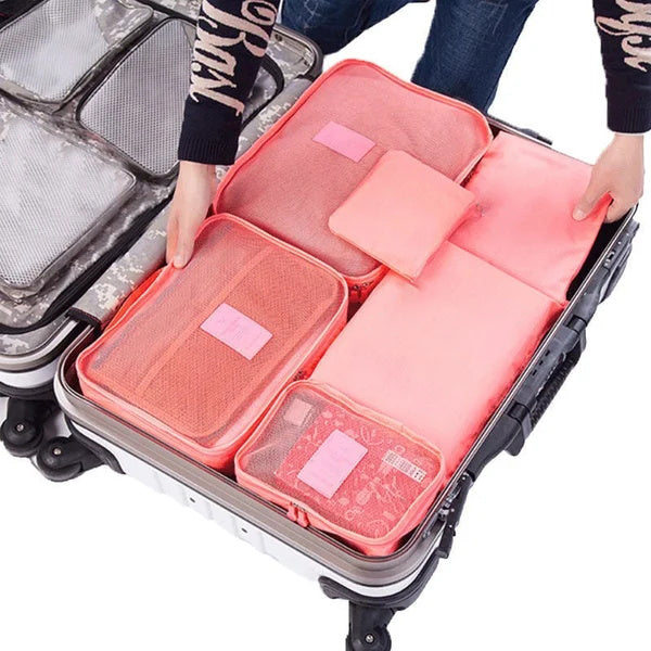 Ordentlicher Reisegepäck-Organizer-Set mit 7 Stück(50%RABATT)