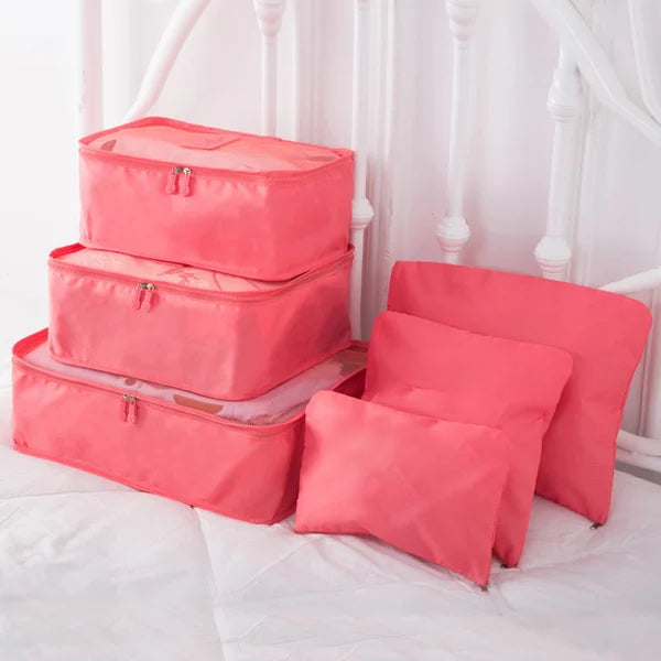 Ordentlicher Reisegepäck-Organizer-Set mit 7 Stück(50%RABATT)