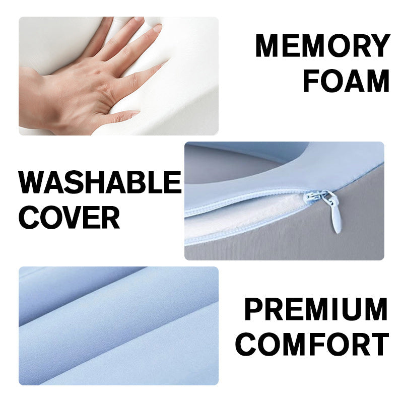Memory Foam U-förmiges Reise-Nackenkissen