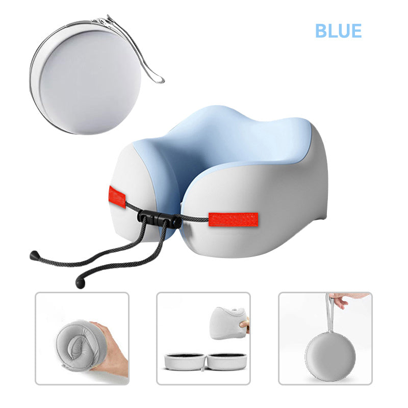 Memory Foam U-förmiges Reise-Nackenkissen
