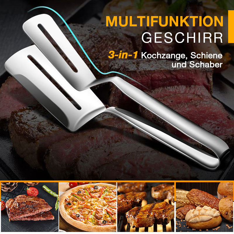 Grillklemme Grillzange aus rostfreiem Edelstahl