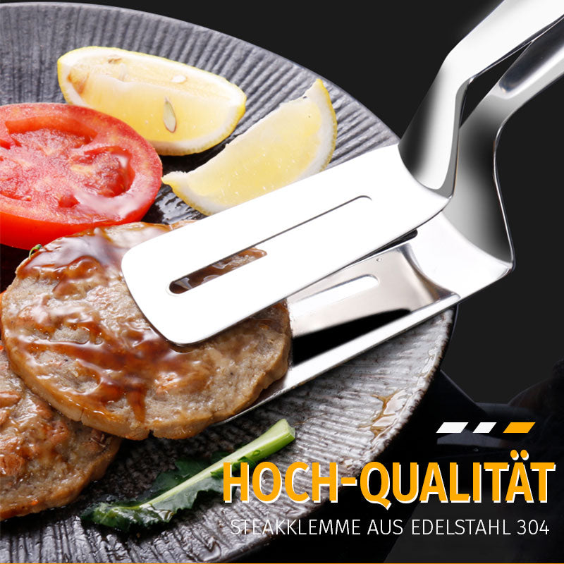 Grillklemme Grillzange aus rostfreiem Edelstahl