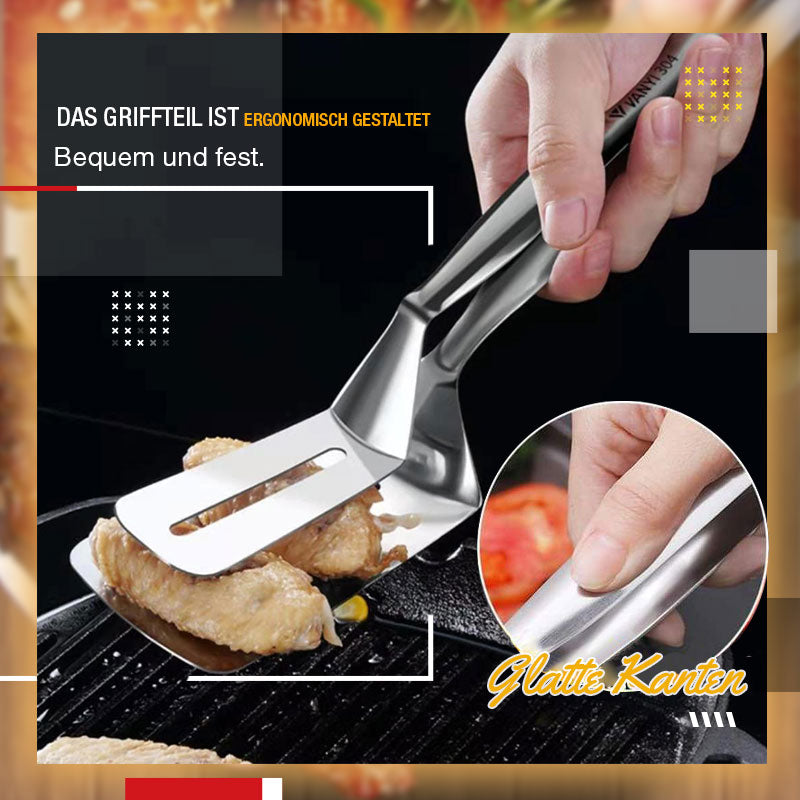 Grillklemme Grillzange aus rostfreiem Edelstahl