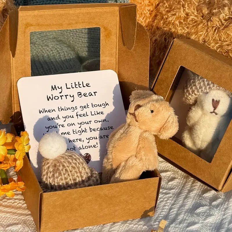 🎉Sonderangebot🐇Handgefertigter Mini-Hasen-Kuscheltier – süßes Ostergeschenk🎁