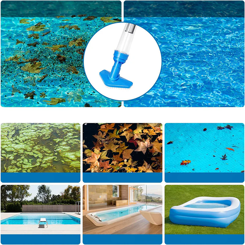 đBIS ZU 50 % RABATTâł 3-in-1 Kabelloser Wieder - aufladbarer Poolsauger mit Hochleistungs - motor