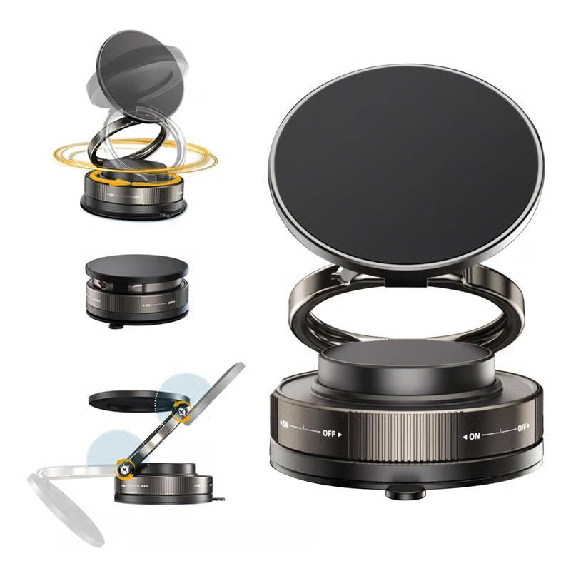 đ±360° einstellbarer magnetischer Vakuum-Telefonhalter