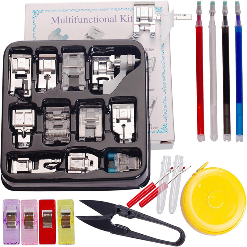 Langlebiges Nähmaschinen-Nähfuß-Set