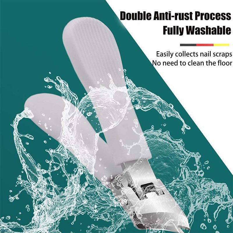Anti-Splash Schrägere Nagelknipser mit breiterer Kieferöffnung