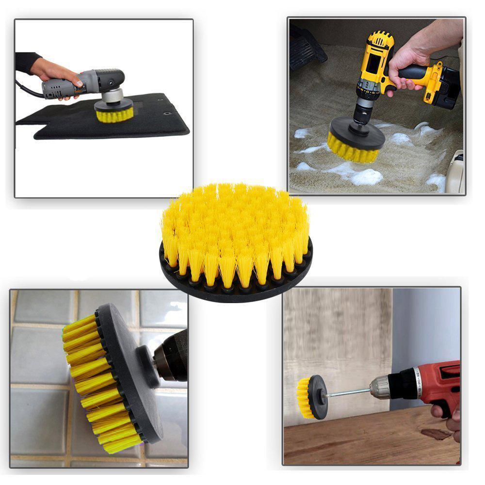 Power Drill Reinigungsbürste, 3 Stück
