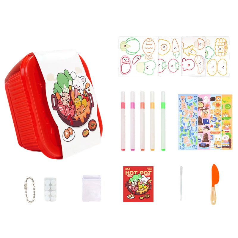 Spaßiges DIY-Set für flauschigen Schaumstoff-Squishy