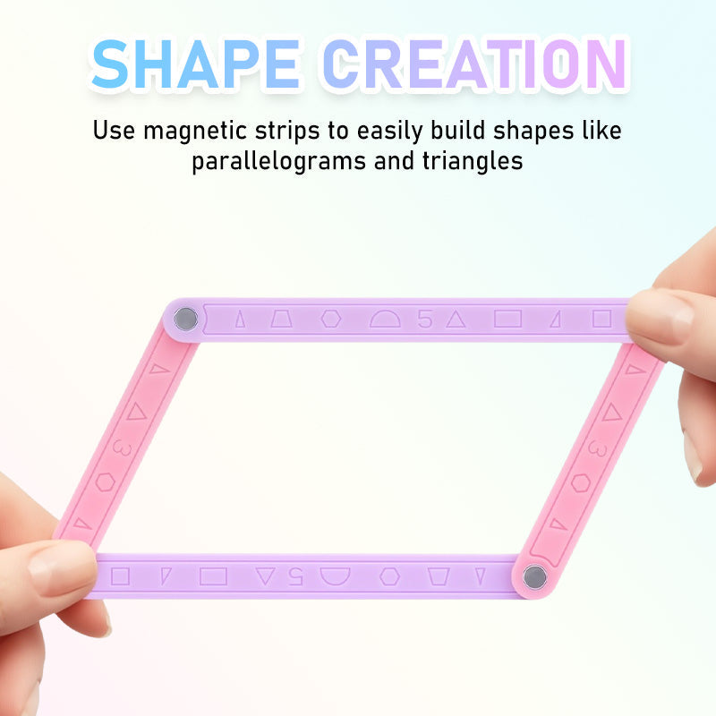 19-teiliges magnetisches Geometrieset