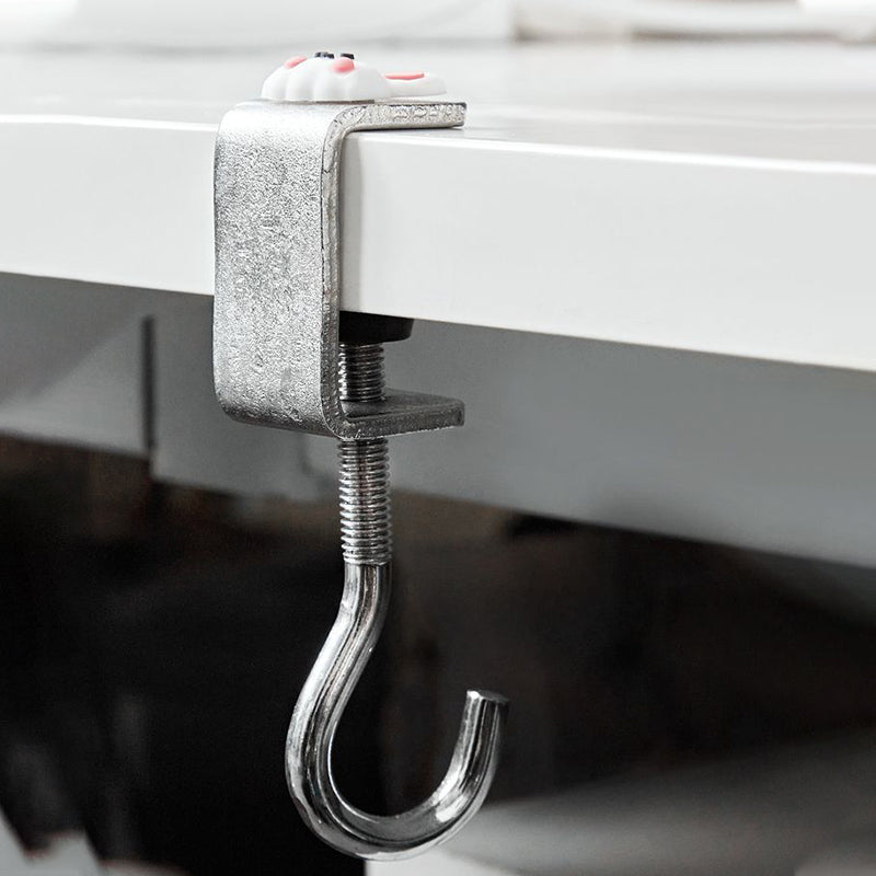 Abnehmbare Haken ohne Lochung für den Schreibtisch