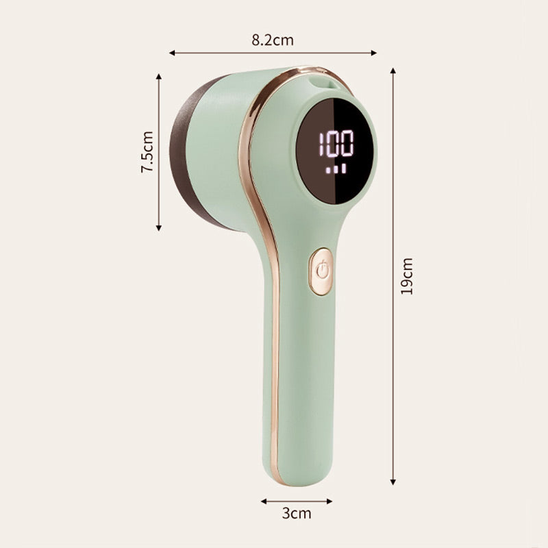 Digitaler Display-Fusselentferner mit 3 Geschwindigkeitsstufen