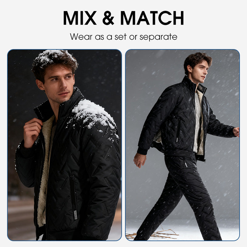 đ„WĂ€rmendes Jacken-Set fĂŒr Herren â đ Jacke + Hose!